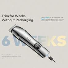 Bộ dụng cụ chăm sóc cá nhân 11 trong 1 Itel ITR-37 - Lưỡi dao hình chữ U + Lưỡi dao hình chữ T + Máy tỉa lông mũi, bao gồm 8 lược dùng cho tóc, mặt và cơ thể. - Bạc - Xem 5