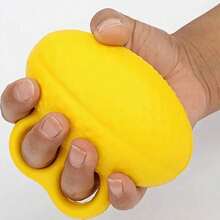 Finger Strengthening Ball - Enhance Grip Strength, Relieve Stress, Improve Finger Strength - Exercise, Fitness, Home Workout, Cheese Squishy, Squishy Dumpling, Fidget, Squishy - Finger Exercise Ball - View 6