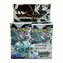Cheap TCG Black Bolt Limited Collector's Edition Booster Box Toy First Generation BW Series Out Of Print Dual Legendary Theme Cards Featuring Classic Zekrom And Kyurem Rare Images Including All Popular Cards From The First Generation Black And White Era Perfect Birthday Gift Collector's Gift Exquisite Gifts Premium Gift Popular Party Favor Collector's Party Favor Creative Bachelorette Party Favor Single Party Collector's Item Essential Back To School Collector's Party Favor TCG Collector's Cards - View 6
