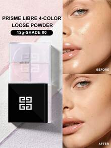 Givenchy 纪梵希 PRISME LIBRE 四色散粉 - N°00 - TULLE OPALESCENT - 4*3克/共12克 - #0 TULLE OPALESCENT - 查看 1