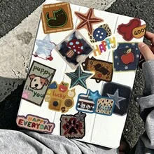 50pcs Retro American Graffiti Stickers, Aesthetic Stickers With Dreamy Elements, Graffiti, Y2K Urban Aesthetic Stickers, Funny And Interesting Stickers Suitable As Gifts, Including 80s And 90s Cartoon Stickers, Applicable For Scrapbooking, Envelopes, Water Bottles, Computers, Laptops, Phones, Luggage, Notebooks, Refrigerators, Holiday Parties, Christmas Decorations, New Year Decorations, Winter Decorations, Etc. - Multicolor - View 6
