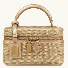 BV Bottega Bang Bang Bolso de mujer tejido a mano de cuero genuinodebolso de manotipocuboconpatróntejidoparamujer,bolsodemarca,elegantebolsodemanoparaseñorabolsaderegaloexquisita,bolsodebolso de manodelujoparamujer,bolsocruzadodemodaparamujer,adecuadoparachicas,estudiantesnivel universitariodamasdeoficina,madresdemedianaedadparausodiario,comprasoficina,clase,reuniones,citas,actividadesalairelibretambiénunregaloidealparabolso de mujerdecajademarcadediseñadordenichoestiloJW,nuevomodelo2026,bolsodemujerconpatróndecocodrilo,bolsodemanoalamoda. - Diamante negro - Ver 5