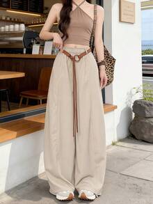 Women Pants - White - View 3