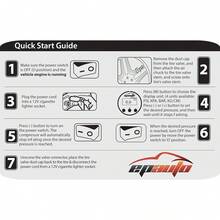Compresor de aire portátil EPAuto 12V DC, inflador digital de neumáticos - Verde - Ver 9