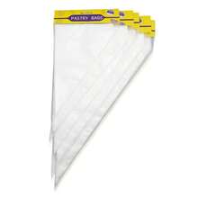 50pcs Disposable Piping Bags, PE Material Piping Bags Suitable For Cake Decorating, Baking Tools - Clear - View 5