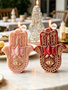 1 pieza Molde de silicona con diseño de loto, flexible y antiadherente, fácil de desmoldar para manualidades de velas de aromaterapia, jabón hecho a mano, resina epoxi y decoración del hogar - A - Ver 7