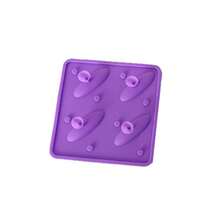1pc Shark Shaped Silicone Ice Cube Tray, 3D Shark Ice Mold Suitable For Whiskey, Cocktails And Beverages, Fun Silicone Ice Maker For Home Bar And Party - Multicolor - View 13