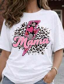 NEW Women's Casual Crew Neck T-Shirt With Burundi Prints And Floral Designs, Regular Length, 200g Pure Cotton Fabric, Suitable For Spring, Summer And Autumn - Gym Y2K Crew Neck 100% Cotton, Soft Fabric, Short Sleeve - Cotton Short Sleeve Crew Neck T-Shirt, Urban Vintage Style, Unisex, Loose Fit. - 白色 - 查看 2
