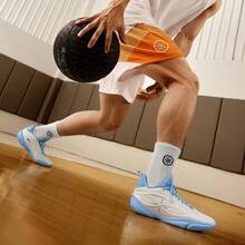 LI-NING WADE 808 5 ULTRA V2 Men's Basketball Shoes Professional Sports ABAV045 Legit Official Store - Milky - View 8