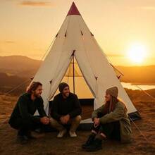 Redcliffs 2-3 Person Teepee Camping Tent – Weather-Resistant, Spacious & Easy To Set Up - Teepee - View 9