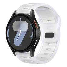Tương thích với Samsung Galaxy Watch 7/6/5/4 40mm 44mm/Watch 6 Classic 43mm 47mm/Watch 5 Pro 45mm/Watch 4 Classic/Active 2, Dây đeo thể thao silicon mềm 20mm dành cho cả nam và nữ - 20mm - Xem 12