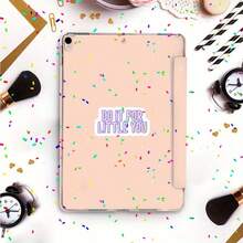 1/2/5pcs "Do It For Little You" Vinyl Sticker,Cute Pink & Purple Motivational Quote Sticker,Suitable For Water Bottle, Laptop, Planner, Journal - A - View 3