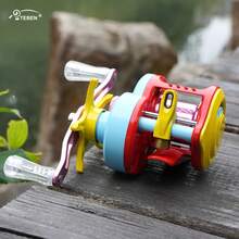Teben Linglong Youth Edition Dc Drum Reel, 7.2:1 Speed Ratio, 5+1 Metal Double-Sealed Bearings, 5kg Maximum Braking Force, High Precision, High Pressure Resistance, Fifth-Generation Unloading Alarm, General-Purpose Long-Range Anti-Explosion Line Noise Micro-Object Luya Fishing Reel - Magnetic Brake Version - Left Side - View 4