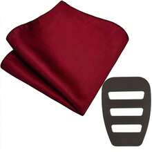 Bộ 2 khăn cài túi áo cho nam, khăn tay nam nữ kèm hộp đựng khăn cài túi, thích hợp cho vest, đám cưới, tiệc tùng, công sở và các dịp trang trọng khác. - Nhiều màu - Xem 20