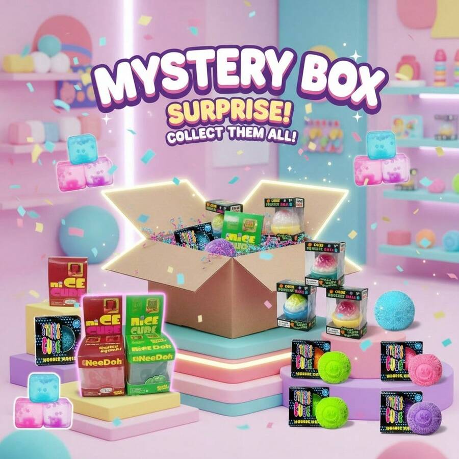 Cute Food Squishy Blind Box – 3 Independent Random Draws (Min. 2 Items, Up To 5 Possible) Lucky Surprise Set - 隨機 - 查看 1