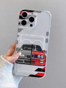 1 chiếc ốp lưng điện thoại TPU chống rơi, họa tiết xe hơi thời trang, sáng tạo, thích hợp làm quà tặng ngày lễ. Tương thích với Apple XS/XS Max/XR/11 12 13 14 15 16 Pro/Pro Max/14 15 16 Plus/17/17 Pro - Nhiều màu - Xem 3