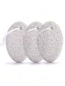1 pieza/3 piezas Piedra pómez natural para exfoliar los pies, herramienta de cuidado de los pies de roca volcánica para eliminar callosidades y piel muerta - Piedra exfoliante para los pies blanca y roja/Piedra de lavado de pies/Exfoliante de pies - Talla única - Ver 10