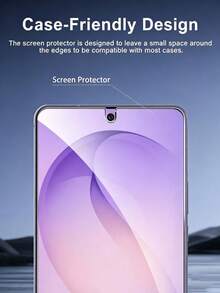 6 pièces Protecteur d'écran en verre trempé compatible avec Samsung Galaxy S26 S25 S24 Ultra S23 S22 S21 Plus Edge, Galaxy A14 A15 A16 A17 A07 A06 A05 A57 A56 A55 A54 A53 A52 A51 5G 4G, Galaxy S26 S25 S24 Ultra S23 S22 S21 Plus, anti-rayures, anti-traces de doigts, sans bulles, haute clarté, dureté 9H, compatible avec l'appareil, accessoire de téléphone transparent - Transparent - Voir 7