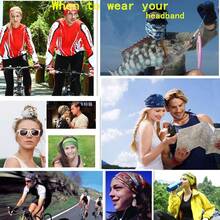 6Pcs Classic Solid Seamless Headband, Neck Gaiter, Face Covering, Outdoor Face Wrap, Neck Warmer, Bandana, Balaclava, Ski Face Mask, Lightweight And Breathable, Suit Running, Hiking, Yoga, Cycling, ATV. - Multicolor - View 9
