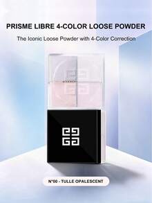 Givenchy 纪梵希 PRISME LIBRE 四色散粉 - N°00 - TULLE OPALESCENT - 4*3克/共12克 - #0 TULLE OPALESCENT - 查看 2