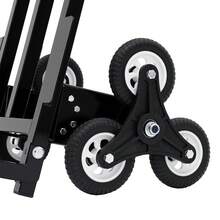 YUNRUX Food Service Carts & Trolleys - Black - View 3