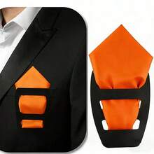 Bộ 2 khăn cài túi áo cho nam, khăn tay nam nữ kèm hộp đựng khăn cài túi, thích hợp cho vest, đám cưới, tiệc tùng, công sở và các dịp trang trọng khác. - Nhiều màu - Xem 6