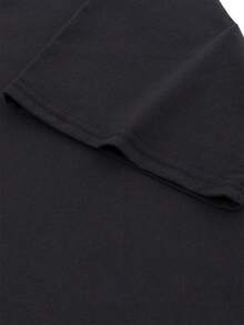 Camiseta% |   La elección perfecta para festivales deúsica y estilo cotidiano, cuello redondo, mangas cortas, tela ligeramente elástica, corte regular, estampado, tallas de S a 3XL. - Negro - Ver 4