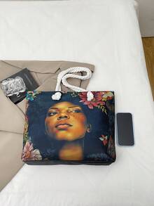 Large Capacity Handbag For Women, New Arrival Minimalist Commuting Shoulder Tote Bag - Multicolor - View 3