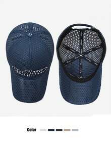 1 chiếc mũ lưỡi trai bóng chày unisex thể thao casual mới cho xuân/hè, mũ cứng, thêu thời trang cho cặp đôi, đa năng, chống nắng, thoáng khí, snapback - nhiều màu - Xem 10