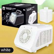 KENOKAY Máquina de burbujas clásica de plástico negro y blanco con 20 varillas giratorias, flujo de burbujas suave y denso, excelente para fiestas interiores/exteriores, relajación, regalo de Navidad, niños, cumpleaños - Multicolor - Ver 14