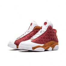 Nike Jordan Air Jordan 13 T Rendy High-Top Retro Basketball Shoes Men's Red, Yellow And White - 417212-601 - View 2
