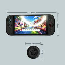 黑色系列 - 适用于Switch 2游戏机防摔磨砂保护壳 NS掌机分体式保护壳套装，包含一套保护壳+2个摇杆帽 - 查看 2