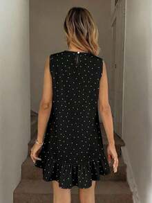 Vestido mini estampado para mujer, adecuado para primavera y verano - Multicolor 6 - Ver 2