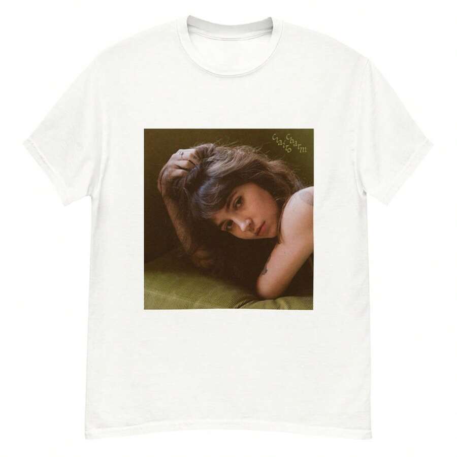 Cla1i1RO Charm Album T S1Hirt220G Essential Unisex Cotton T-Shirt, 220g Of Unique Softness. Designed To Suit All People, Men And Women Alike. Durable, High-Quality Fabric, Ready For Any Cut, Delicate To The Touch But Built To Withstand. Lightweight Tops For Women, Autumn Sets, Vacation Wear, New Year's Costumes For Her. - 白色 - 查看 1