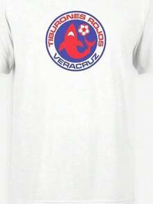 ¡Nuevo! Club Deportivo Tiburones Rojos De Veracruz Camiseta De Fútbol Liga MX. Camiseta Clásica de Algodón jpg220g - Unisex - La Camiseta que Siempre Necesitaste. Adecuada para todas las personas, ya sean mujeres o hombres. Tejido duradero de alta calidad, adecuado para todas las estaciones, suave al tacto pero diseñado para durar. Camisetas transpirables para mujer. en atuendo de otoño. S para woM. en vaC. Conjunto de ropa deportiva. S woM. con un disfraz de Halloween - Negro - Ver 6
