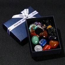 Large Chakra Healing Crystal Kit - Gemstones Tumbled Stones & Crystal Points, Energy Balancing Chakra Alignment, Spiritual Meditation Perfect Gift - Multicolor - View 10