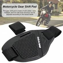 Motorcycle Gear Shift Lever Protector, Anti-Slip Foot Pad, Motorcycle Shoe Protector, Adjustable Gear Shift Lever Protector, Protective Cover For Motorcycle Boot, Riding Gear Accessories. - A - 查看 6