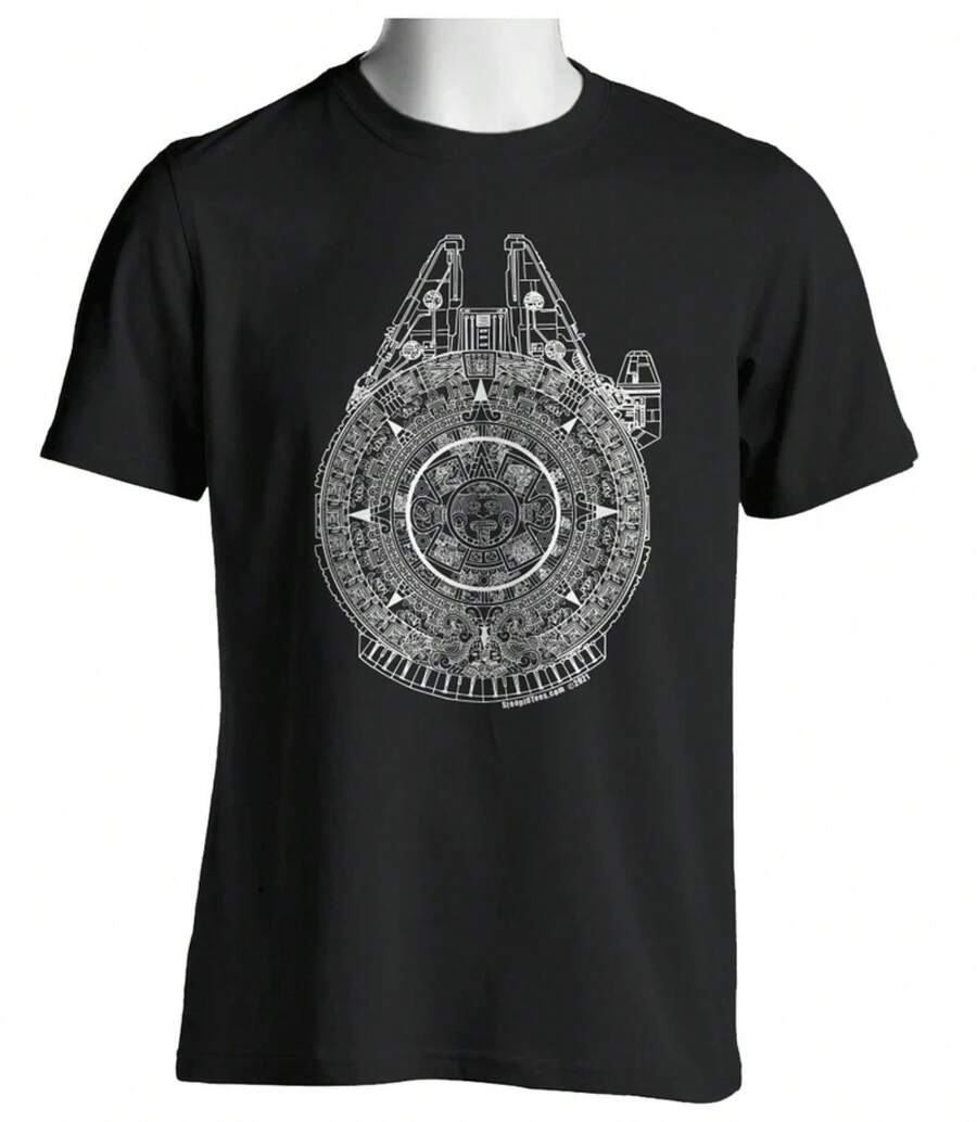 Camiseta Tops Millennium Falcon 2026, Camiseta Millennium Falcon de , Camiseta de , Camisetas - Negro - Ver 1