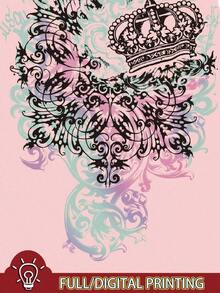 Camiseta de tirantes con estampado floral digital para mujer - Multicolor 2 - Ver 5