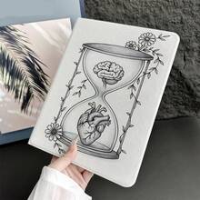 1 Bao da bảo vệ máy tính bảng in hình não và tim, có ngăn đựng bút, tương thích với iPad Air 4/5/ thế hệ thứ 10, Smart Case/ Air 13 (M3 2025)/ Air 11 (M3 2025)/ 11 (A16 2025), tương thích với Oppo Pad, Matepad, Vivo Pad, Honor Pad, Xiaoxin Pad. - Nhiều màu - Xem 7