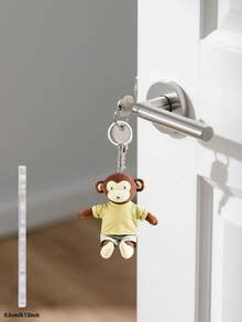 1pc 2D Acrylic Monkey Pendant - Car Interior Hanging Decor, Keychain And Wallet Accessory. Perfect Gift For Valentine's Day And Halloween. Home, Bedroom Or Car Decoration. Exquisite Craftsmanship Durable Monkey Design Keychain. - Monkey Keychain - View 21