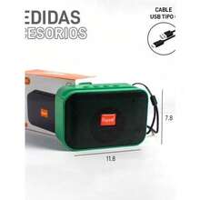 Mini Bocina Bluetooth con Función TWS - Multicolor - Ver 6