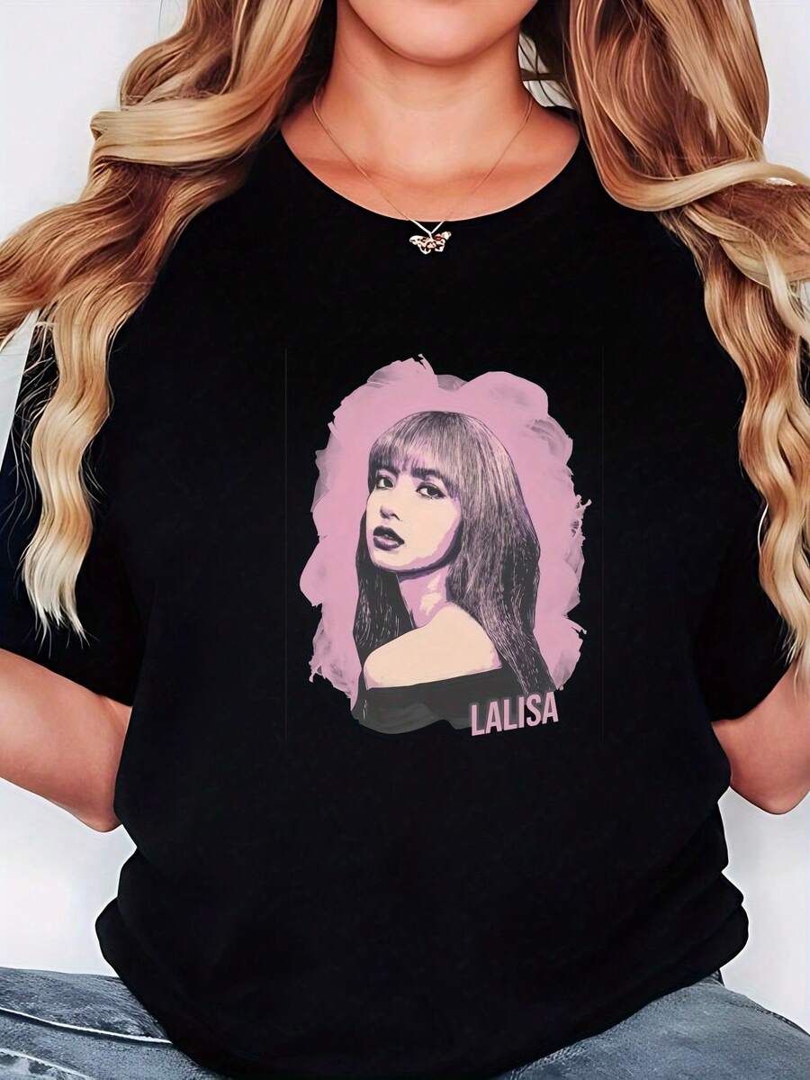 Women T-Shirts - Black - View 1