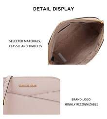 Michael Kors Jet Set Travel Logo Women's Shoulder Crossbody Shell Bag 35F1GTVC6T POWDER BLUSH - 粉紅色35F1GTVC6T POWDER BLUSH - View 10