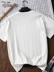 Disney Boys' Clothing Summer Short Sleeves - Toy Story Family Photo - Printed Pattern T-Shirt Pullover, Boys' Clothing, Suitable For Boys' Daily Wear - 白色 - 查看 4