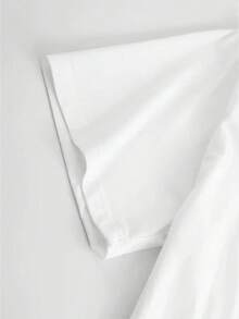 Esta elegante y adorable camiseta de cuello redondo con estampado de gato y texto es perfecta para primavera, verano y otoño.Su estilo retro informal lo hace adecuado para los desplazamientos diarios, las vacaciones y el vestuario informal.Lavable a máquina. - Blanco - Ver 6