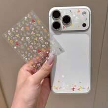 Cute Flower Series Camera Protective Film Apple Phone Lens Butterfly & Floral Stickers DIY Decorative Stickers Cartoon 3D Stickers For DIY Phone Case & Camera Mother's Day Gift - Multicolor - View 9