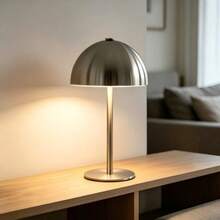 Kexinlighting 1 pieza Lámpara de escritorio LED inalámbrica recargable con atenuación táctil y cambio de color, alimentada por USB (sin necesidad de alimentación externa), brazo ajustable, estructura de metal resistente a la oxidación, adecuada para el hogar, la oficina, el estudio, el dormitorio, el bar, etc. - Talla única para todos - Ver 6