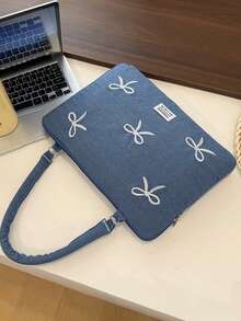 INS 时尚笔记本电脑包，兼容 MacBook 13/14 英寸、15/15.6 英寸，肩背式笔记本电脑保护套 - 彩色 - 查看 6