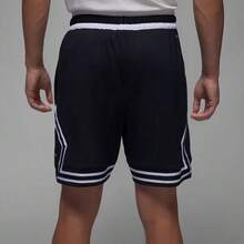 Nike Quần short thể thao dáng rộng Jordan Dri-FIT AS M J DF SPRT DMND SHORT phối màu, viền sọc, kiểu dáng thường ngày, dành cho nam, mã sản phẩm DX1488-010 màu đen. - màu đen - Xem 5